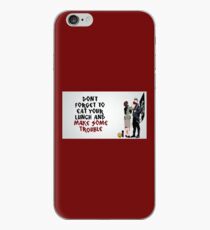 "Don't Forget Your Scarf" - Banksy iPhone Case