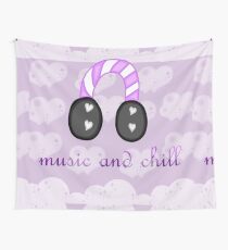 Music and Chill Wall Tapestry