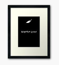 Wingardium Leviosa Framed Print