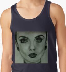 black and white Tank Top