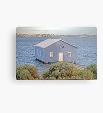Crawley Boatshed Metal Print