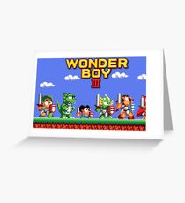 Wonder Boy Greeting Card