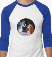 A Dog's Love Men's Baseball ¾ T-Shirt