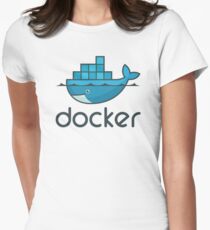 Docker Women's Fitted T-Shirt