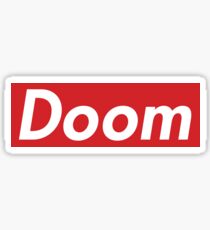 Doom Sticker
