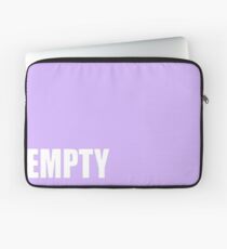 4-EMPTY - pillow collection! Laptop Sleeve