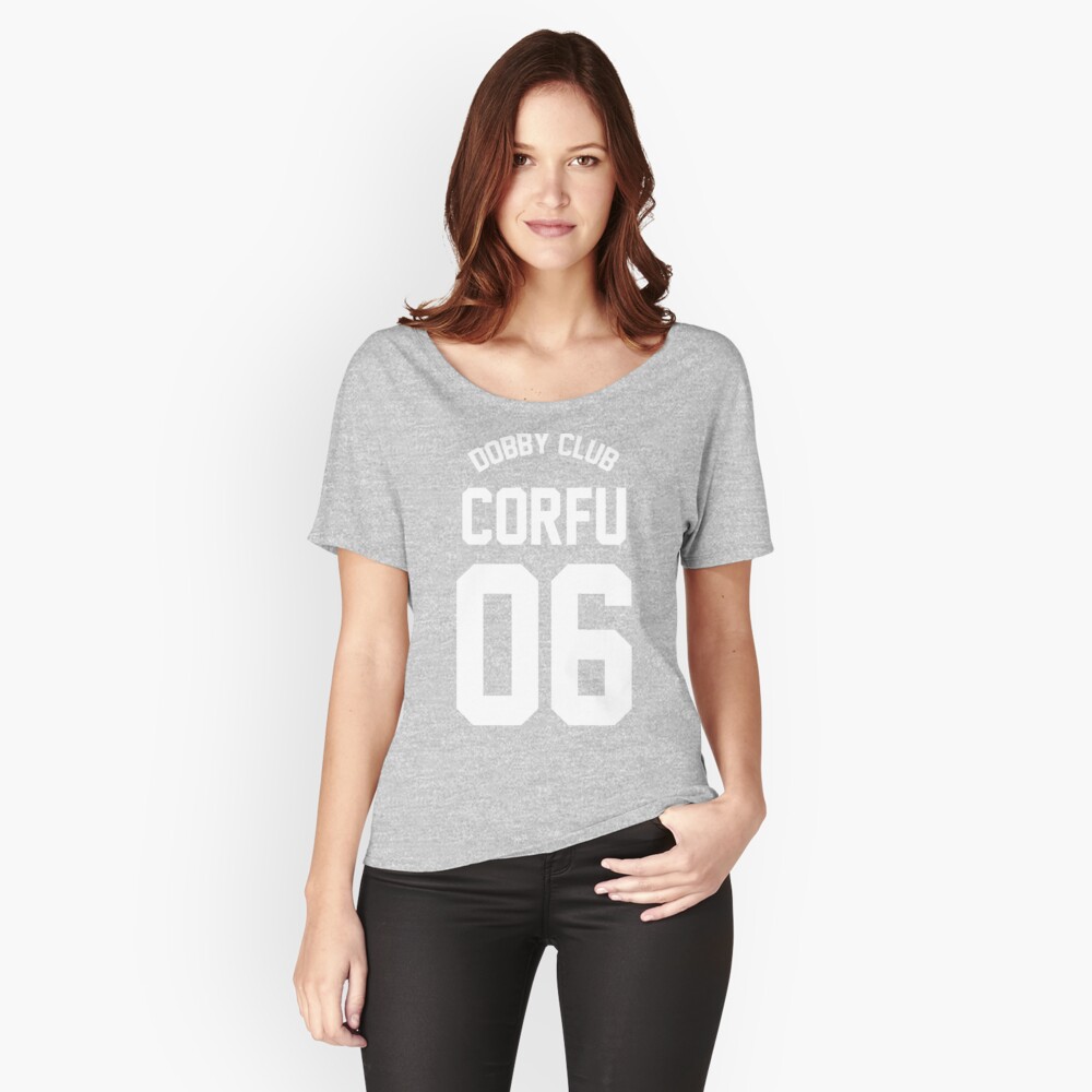 Download "Dobby Club - Corfu 06" Women's Relaxed Fit T-Shirt by ...