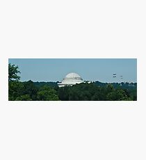 The Jefferson Memorial and Vintage WWII Planes Photographic Print
