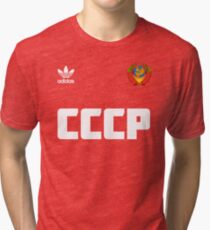 Soviet football team Tri-blend T-Shirt