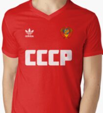 Soviet football team Men's V-Neck T-Shirt