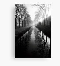 Film photography: Black and white morning Canvas Print