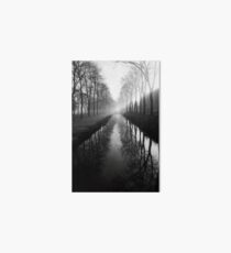 Film photography: Black and white morning Art Board