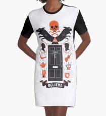 221B Baker Street Graphic T-Shirt Dress