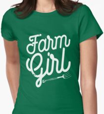Farm Girl Women's Fitted T-Shirt