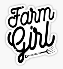 Farm Girl Sticker