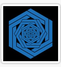 Blue Hexgemony Sticker