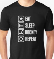 Eat Sleep Field Hockey Repeat Unisex T-Shirt