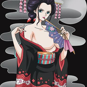 Nico Robin Nip Slip Wano Gear (background)  A-Line Dress for Sale