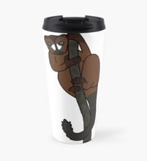 Red-Bellied Lemur - Eulemur rubriventer male Travel Mug