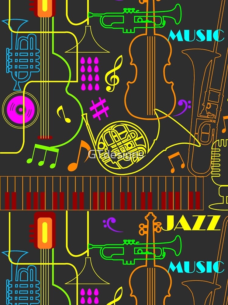 Neon Jazz Fest by GTdesigns