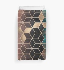 Ombre Dream Cubes Duvet Cover