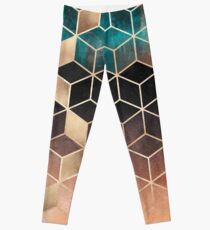 Ombre Dream Cubes Leggings