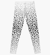 Small Random Dots Salmon Leggings
