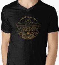 Camiseta para hombre de cuello en v Carpe Noctem