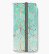 Soft Gradient Aquamarine iPhone Wallet/Case/Skin