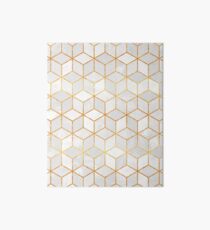 White Cubes Art Board