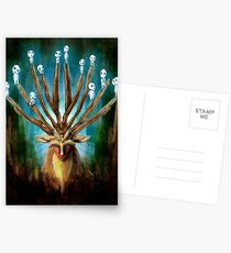 Princess Mononoke spirit and ghosts - Hayao Miyazaki Postcards