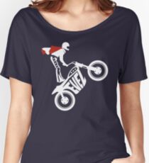 Evel Knievel Logo Relaxed Fit T-Shirt
