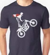Evel Knievel Logo Slim Fit T-Shirt