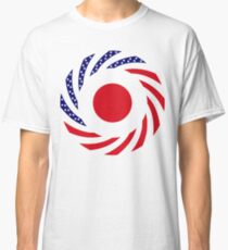 Japanese American Multinational Patriot Flag Series Classic T-Shirt