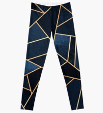 Navy Stone Leggings