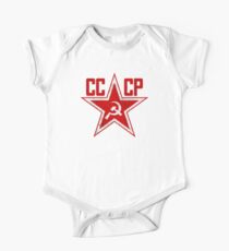 Russian Soviet Red Star CCCP One Piece - Short Sleeve