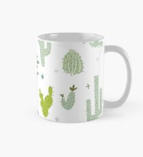 Kaktus print in grün Tasse (Standard)