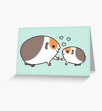 Baby Guinea-pig Greeting Card