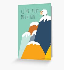 Sound of music sheep Greeting Card
