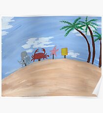 Above Bikini Bottom Poster