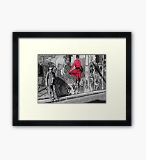 melbourne graffiti - Framed Print