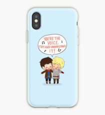 Du bist die Stimme Versuch es und versteh es! iPhone-Hülle & Cover