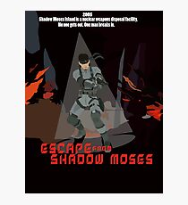 Escape From Shadow Moses Photographic Print