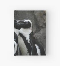African Black-footed Penguin Hardcover Journal