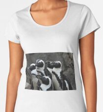 African Black-footed Penguin Women's Premium T-Shirt