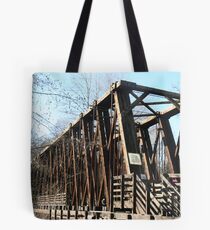 Old Railroad Trestle Tote Bag