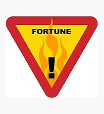 Sign Bang Fortune Bangfortune Photographic Print