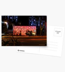 Singapore Visitors Centre Postcards