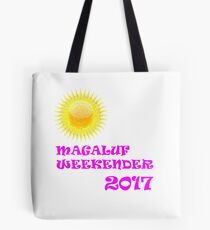 Magaluf weekender 2017 pink Tote Bag