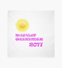 Magaluf weekender 2017 pink Scarf